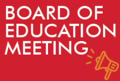 NOTICE: Board of Education Special Meeting - 5/2/2025 | 10:00 AM