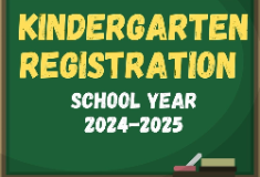 2024/25 Kindergarten Enrollment is Open!