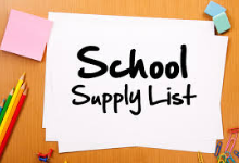 supply list image