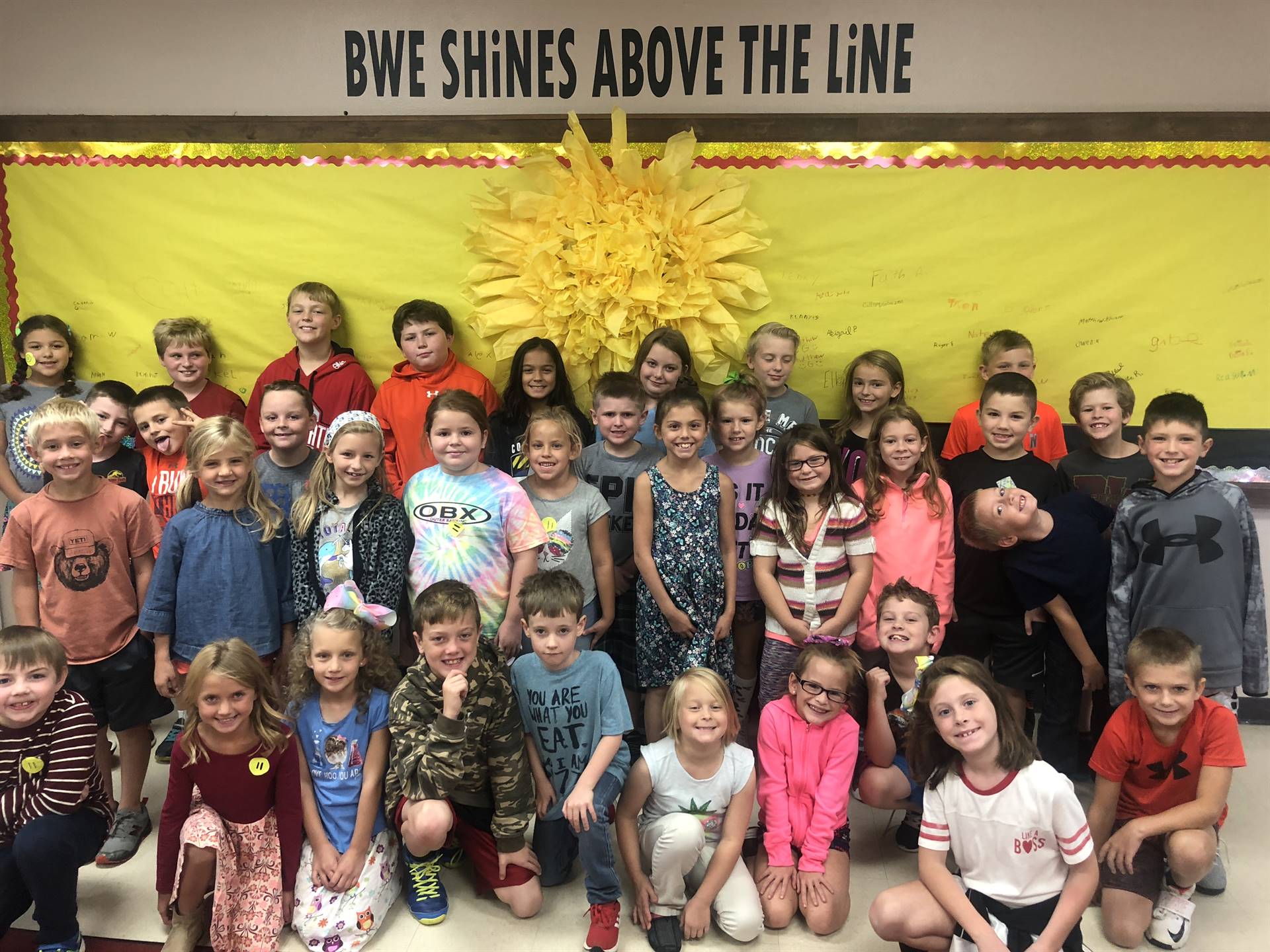 September Above the Line Leaders