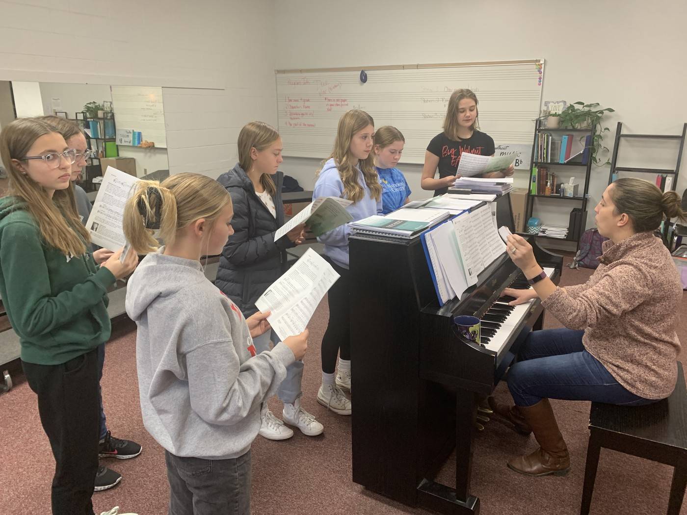 Small Group Learing in Choir