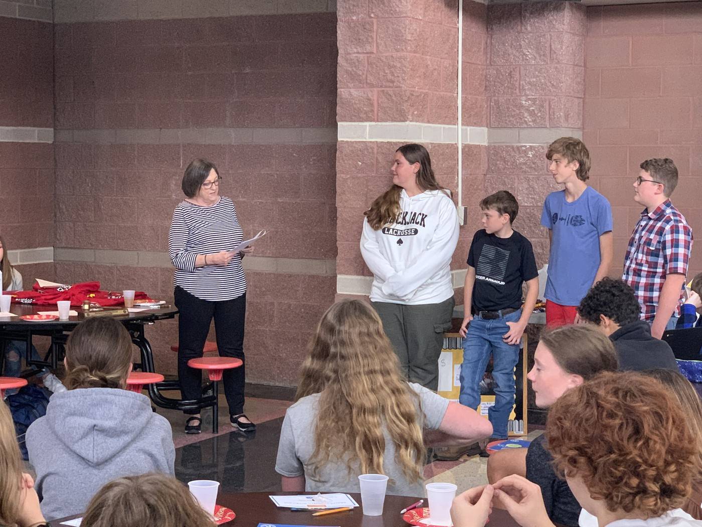 Builders Club Officer Induction