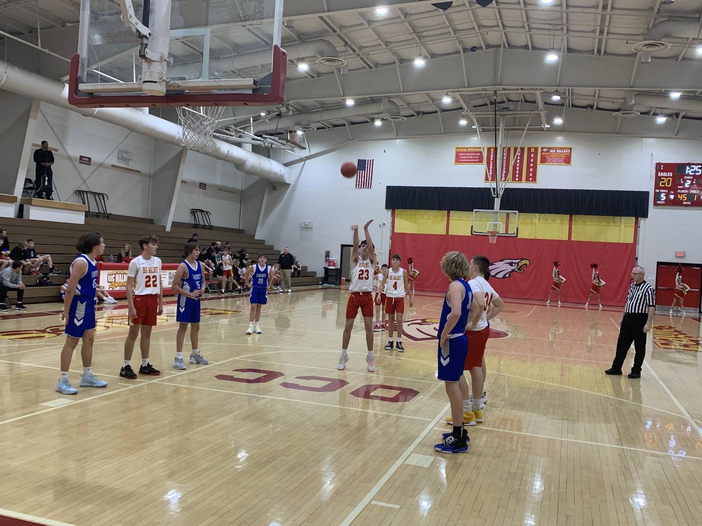 Basketball in Action