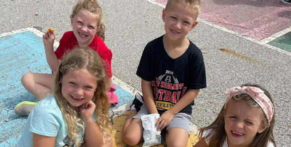 Recess time at General Rosecrans Elementary