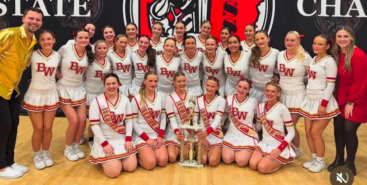 Cheer team 2nd in state