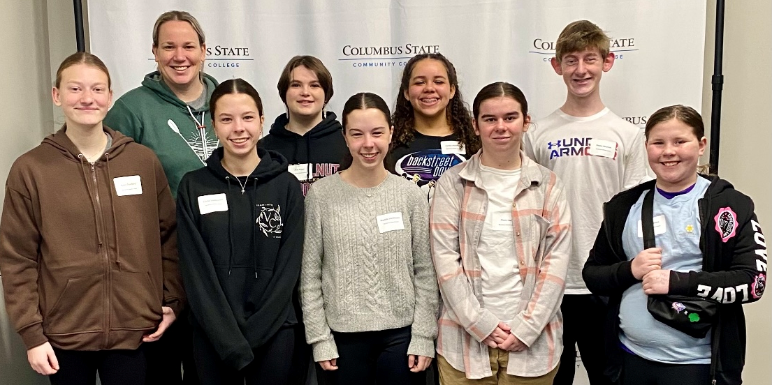BWMS math students who participated in Mathcon